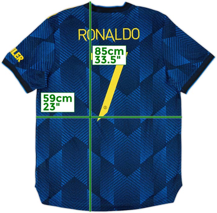2021-22 Manchester United Authentic Third Shirt Ronaldo #7 - 10/10 - (XL)