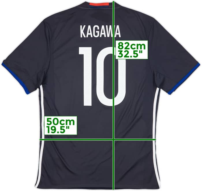 2016-17 Japan Home Shirt Kagawa #10 - 6/10 - (XL)