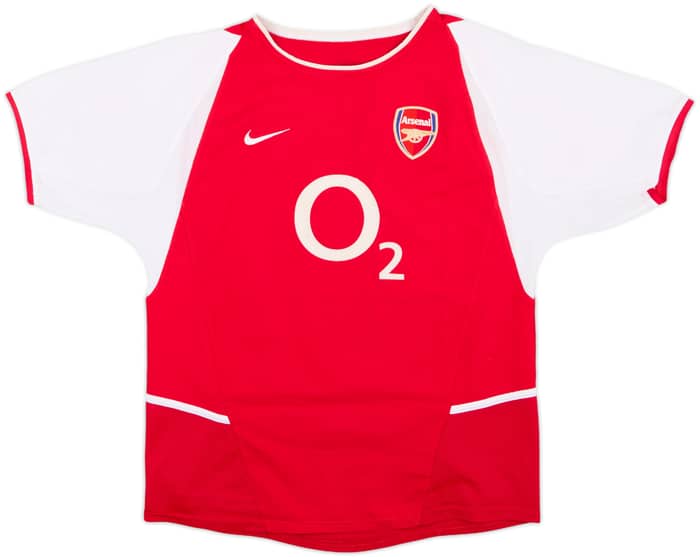 2002-04 Arsenal Home Shirt Henry #14 - 8/10 - (L.Boys)