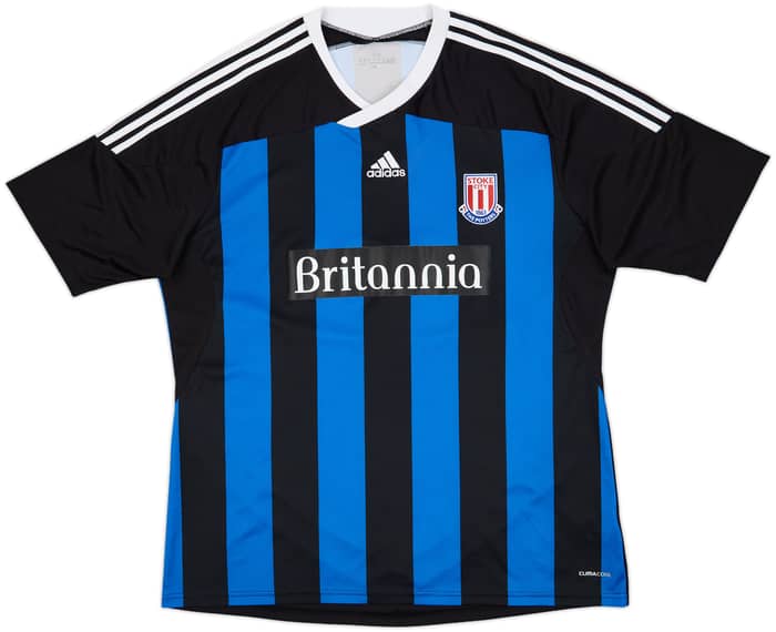 2011-12 Stoke City Away Shirt Crouch #25 - 8/10 - (XXL)