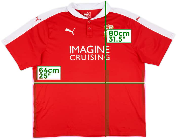 2014-15 Swindon Home Shirt - 6/10 - (3XL)