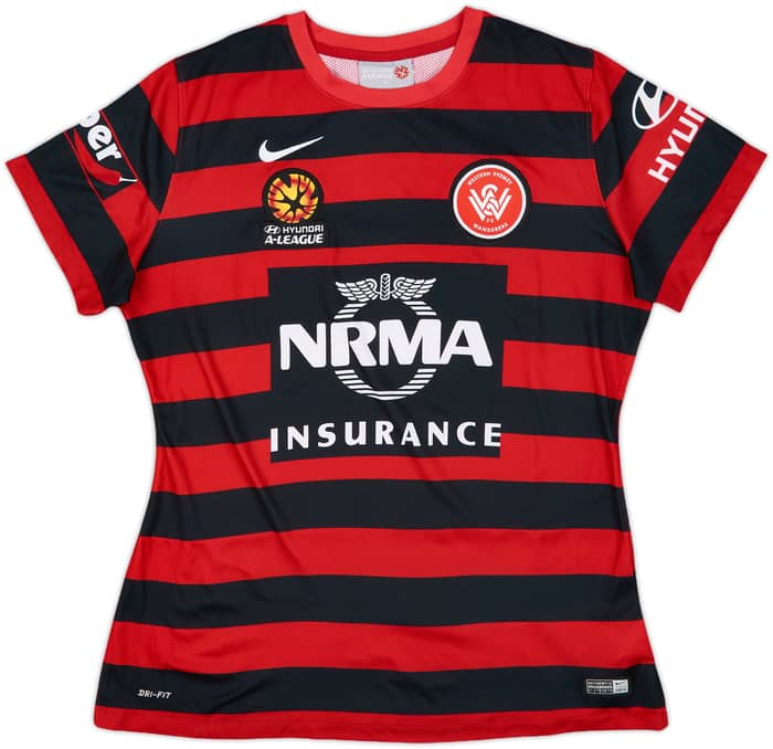 2015-16 Western Sydney Wanderers Home Shirt - 10/10 - (Women's XL)