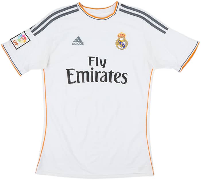 2013-14 Real Madrid Home Shirt Ronaldo #7 - 6/10 - (XL.Boys)