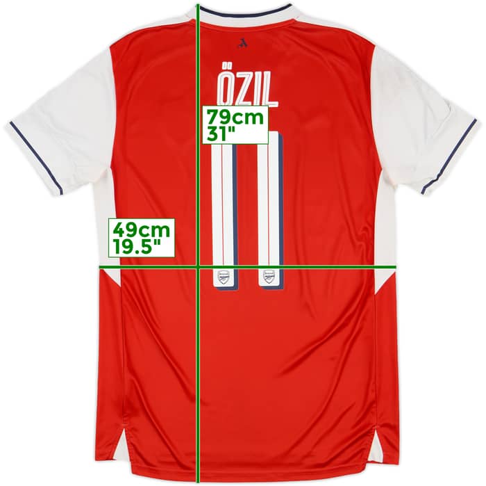 2016-17 Arsenal Home Shirt Ozil #11 - 7/10 - (M)