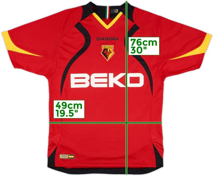 2007-08 Watford Away Shirt #3 - 7/10 - (M)