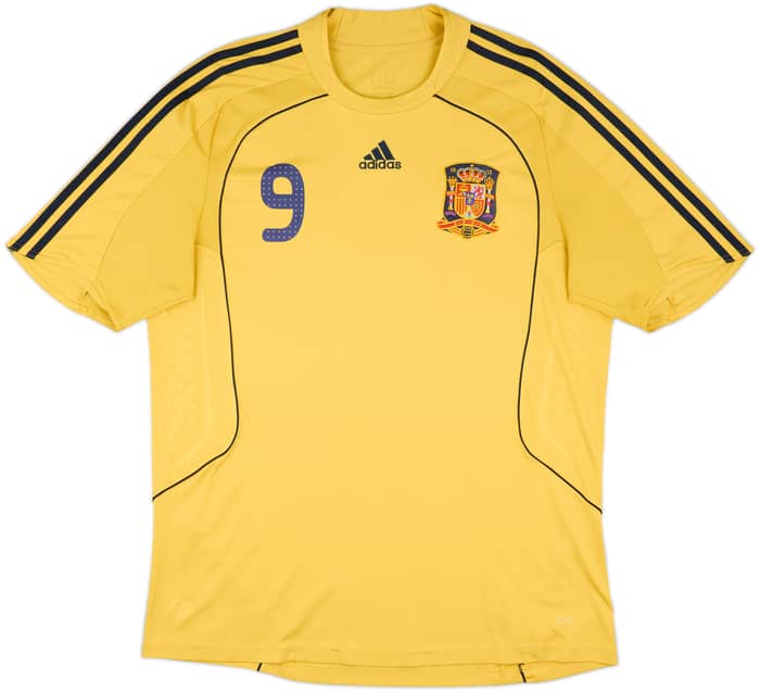 2008-10 Spain Away Shirt Torres #9 - 9/10 - (XL)