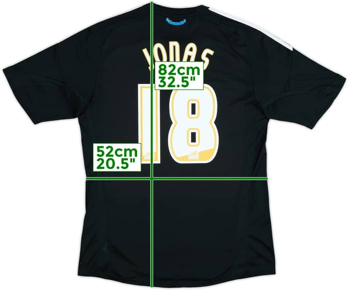 2009-10 Newcastle Third Shirt Jonas #18 - 8/10 - (L)