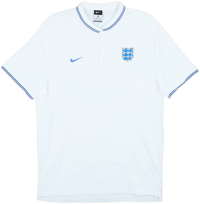 2014-15 England Nike Polo Shirt - 9/10 - (XL)
