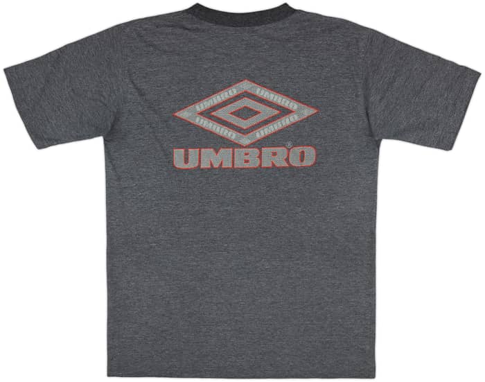 1995-96 Manchester United Umbro Cotton Tee - 8/10 - (L)