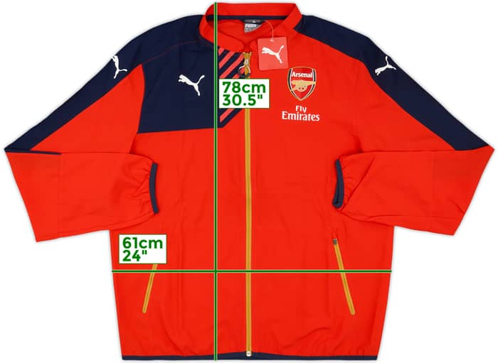 2015-16 Arsenal Puma Track Jacket (XL)