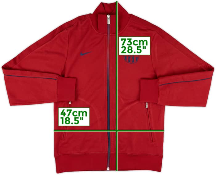 2012-13 Barcelona Nike Track Jacket - 8/10 - (S)