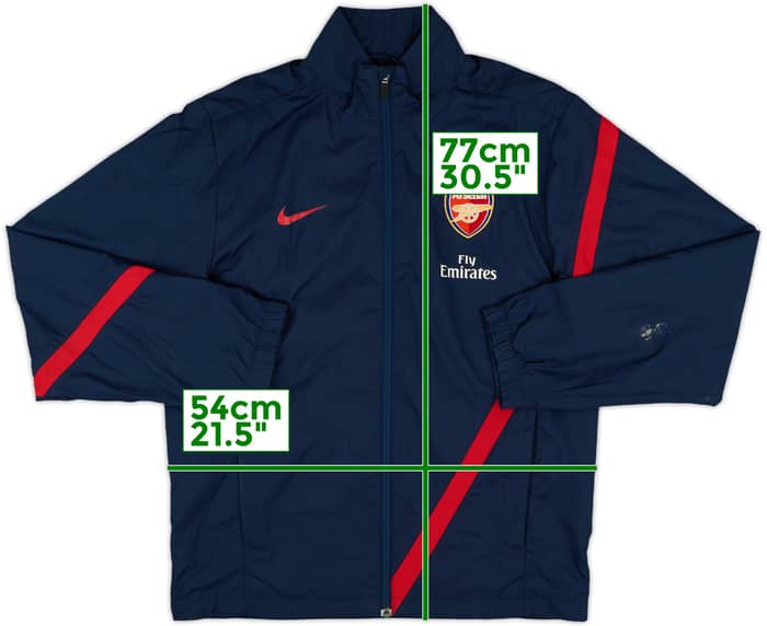 2011-12 Arsenal Nike Track Jacket - 6/10 - (M)