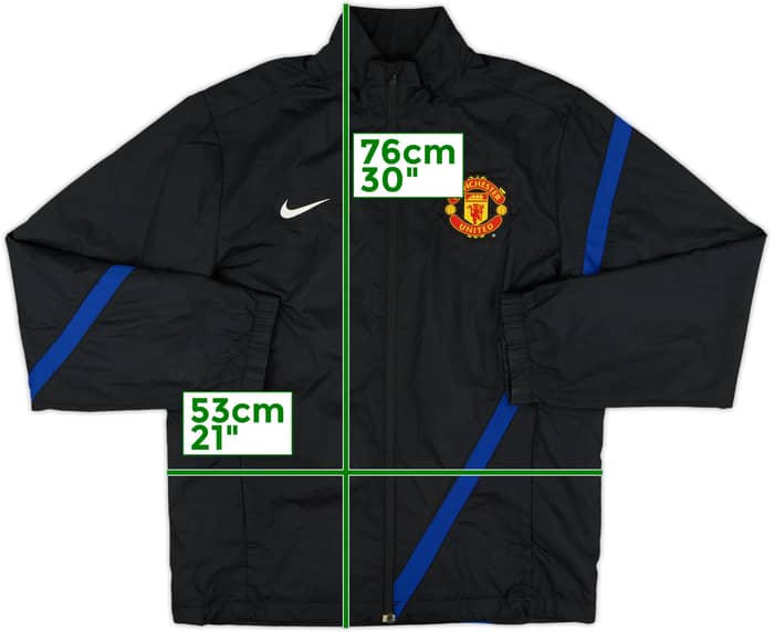 2011-12 Manchester United Nike Track Jacket - 8/10 - (M)