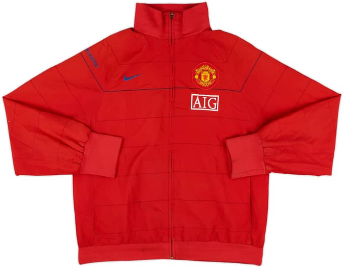 2008-09 Manchester United Nike Track Jacket - 8/10 - (M)