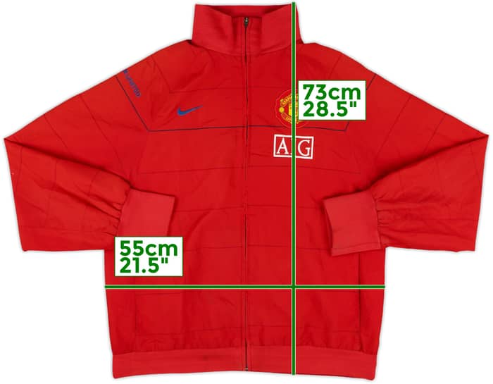 2008-09 Manchester United Nike Track Jacket - 8/10 - (M)