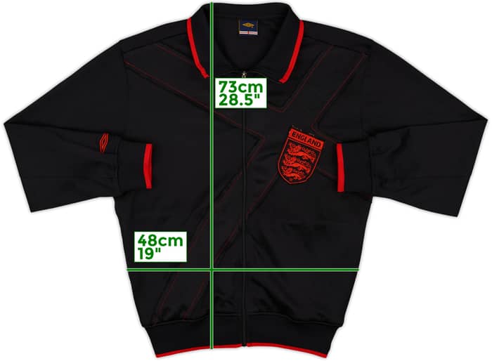 2007-09 England Umbro Track Jacket - 3/10 - (M)