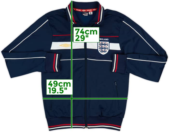 2004-06 England Umbro Track Jacket - 7/10 - (M)