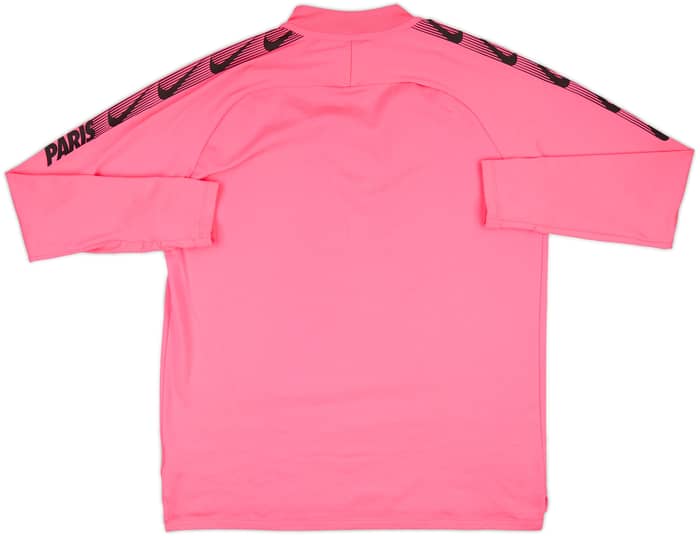 2019-20 Paris Saint-Germain Nike 1/4 Zip Training Top - 8/10 - (XL)