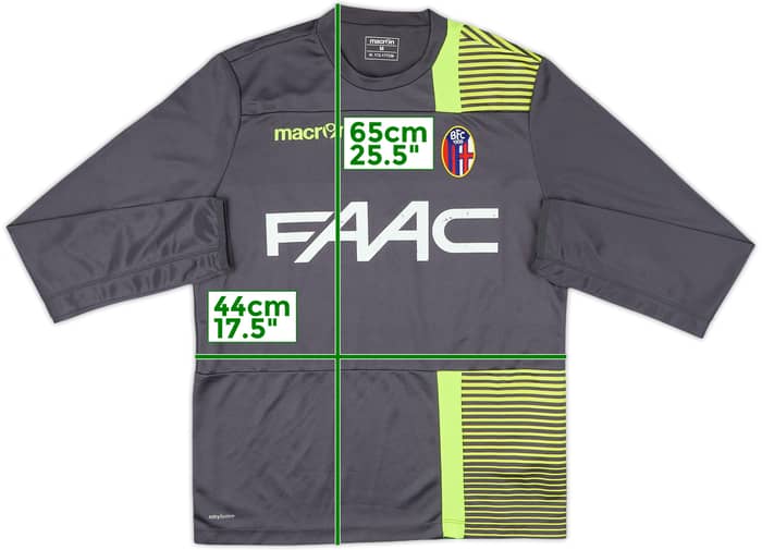 2015-16 Bologna Macron Sweat Top - 7/10 - (M)