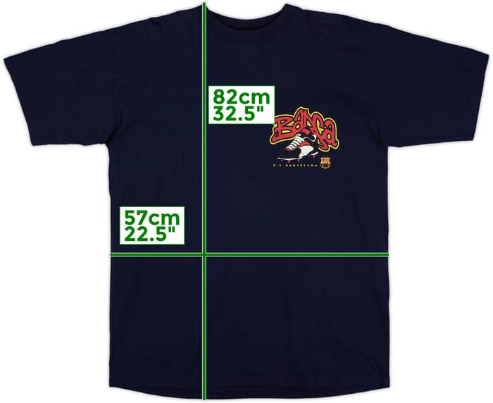 1990 Barcelona Nutmeg Graphic Tee - 7/10 - (XL)