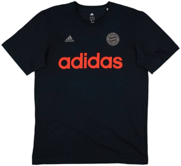 2014-15 Bayern Munich adidas Cotton Tee - 9/10 - (M)