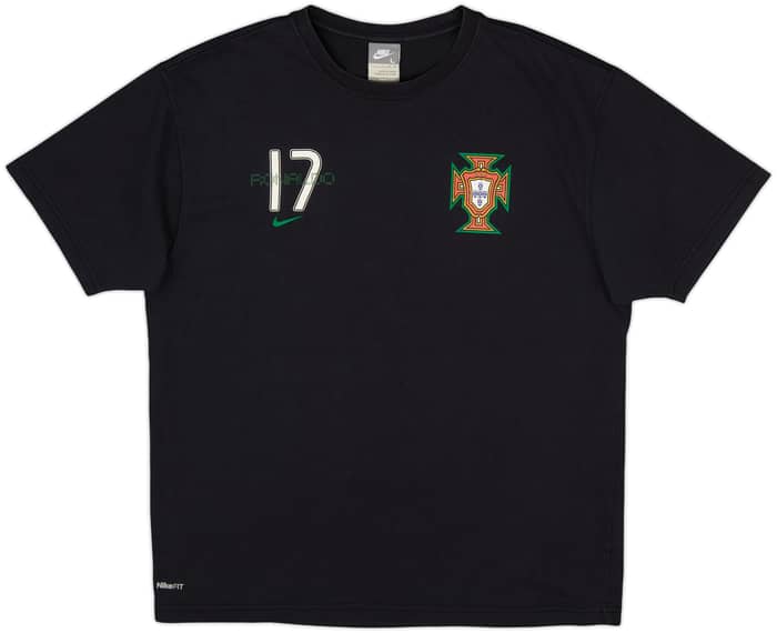 2008-09 Portugal Nike Cristiano Ronaldo Cotton Tee - 10/10 - (L)