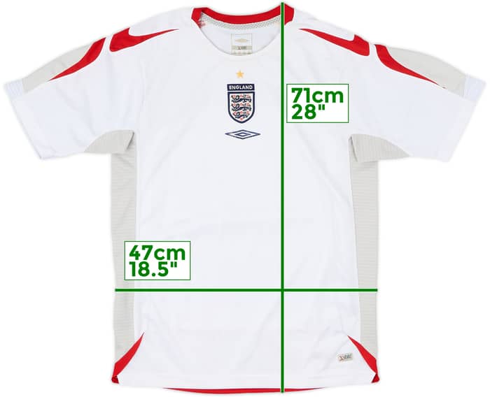 2007-09 England Umbro Training Shirt - 7/10 - (S)