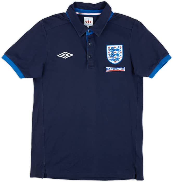 2002-03 England Umbro Polo Shirt - 9/10 - (S)