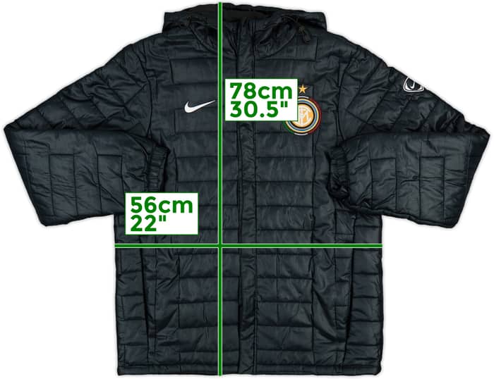 2009-10 Inter Milan Nike Padded Bench Coat - 10/10 - (M)