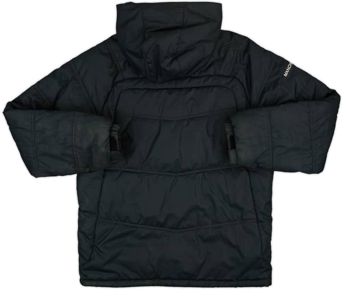 2008-09 Manchester United Nike Padded Bench Coat - 7/10 - (M)