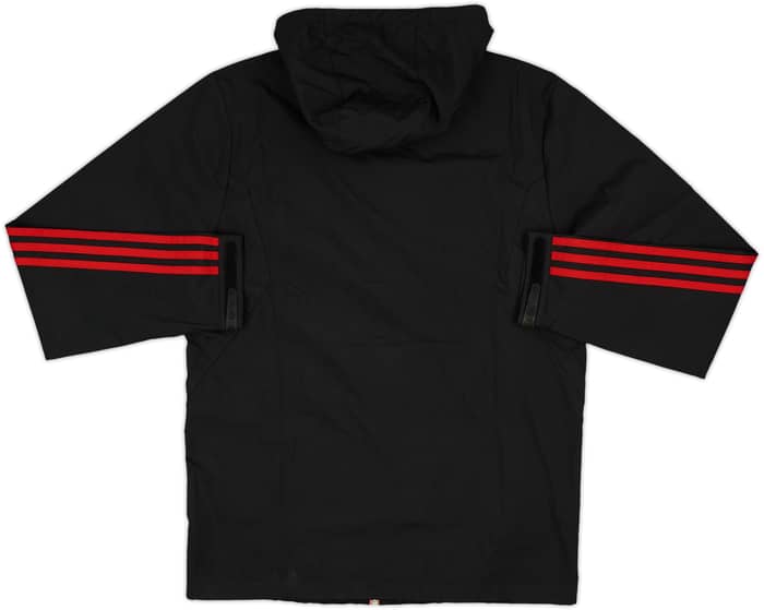2012-13 AC Milan adidas Hooded Track Jacket - 7/10 - (M)