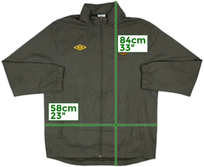 2012-13 Southampton Umbro Hooded Track Jacket - 7/10 - (L)