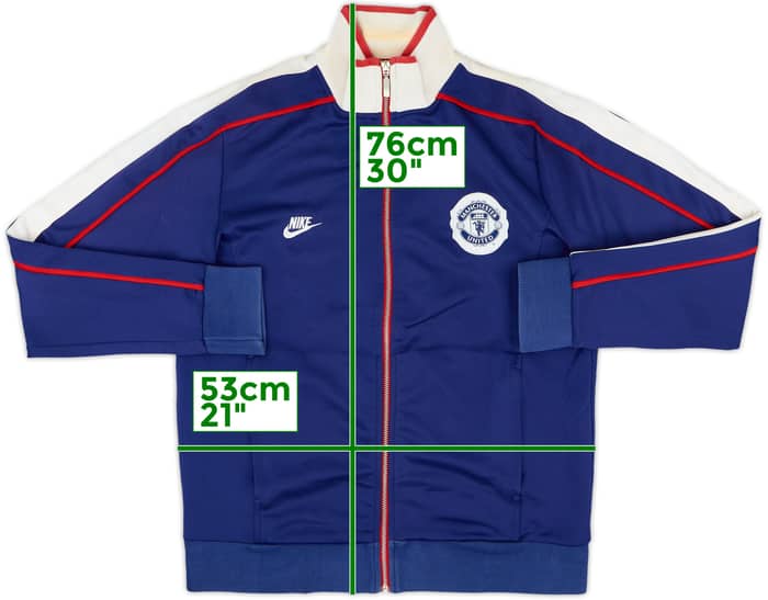 2008-09 Manchester United Nike Track Jacket - 6/10 - (M)