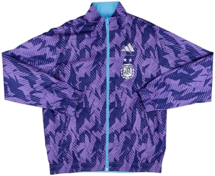 2022-23 Argentina adidas Reversible Anthem Jacket - 8/10 - (M)