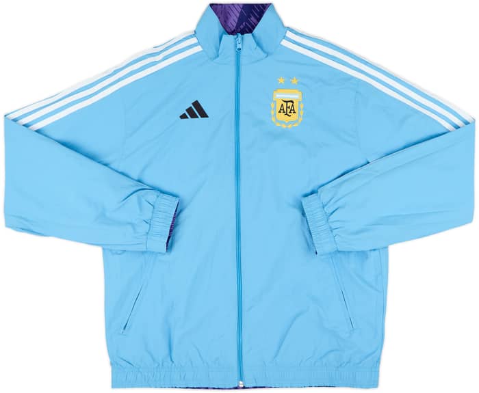 2022-23 Argentina adidas Reversible Anthem Jacket - 8/10 - (M)