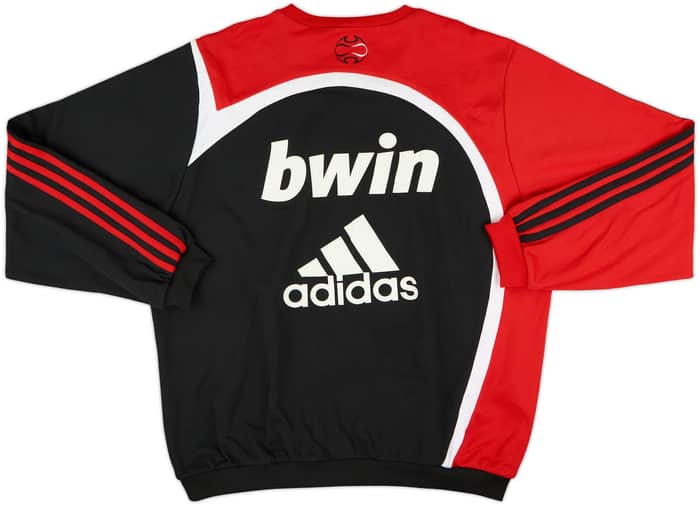 2007-08 AC Milan adidas Sweat Top - 8/10 - (L)
