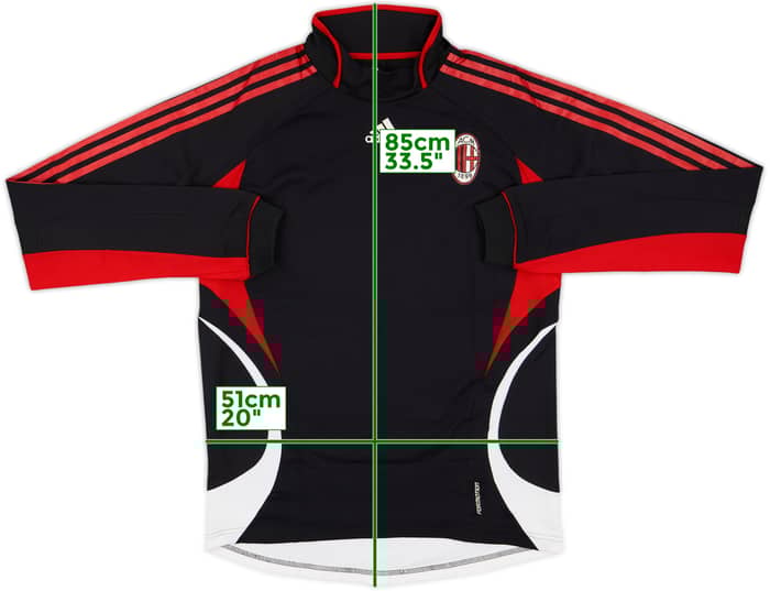 2006-07 AC Milan adidas Formotion Sweat Top - 9/10 - (M/L)
