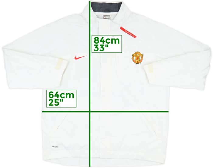 2007-08 Manchester United Nike Rain Jacket - 7/10 - (L)