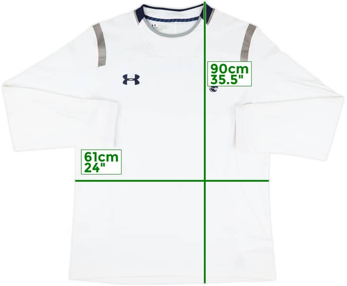 2012-13 Tottenham Under Armour Sweat Top - 5/10 - (3XL)