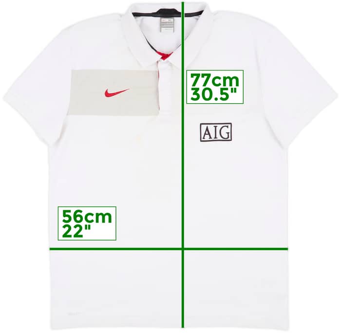 2009-10 Manchester United Nike Polo Shirt - 5/10 - (XL)