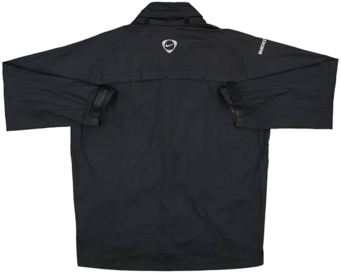 2006-07 Manchester United Nike Hooded Rain Jacket - 8/10 - (M)