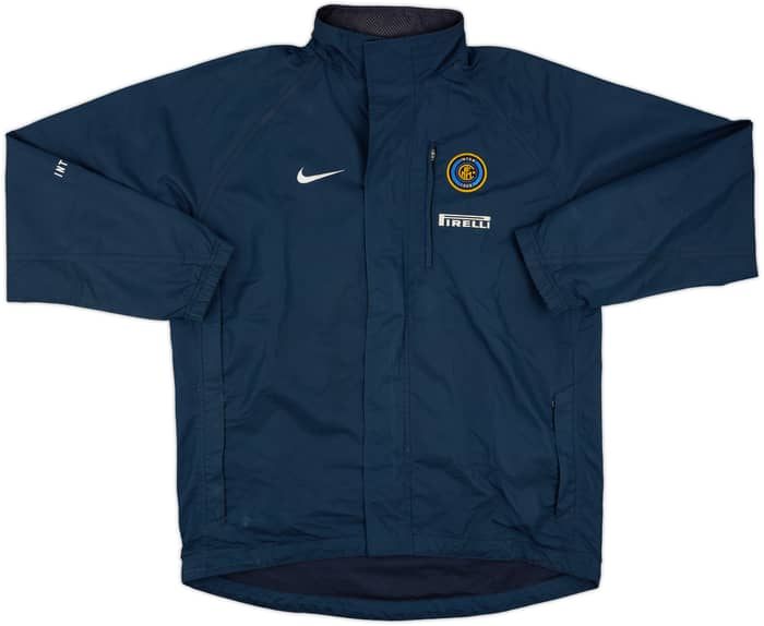 2006-07 Inter Milan Nike Hooded Rain Jacket - 6/10 - (S)