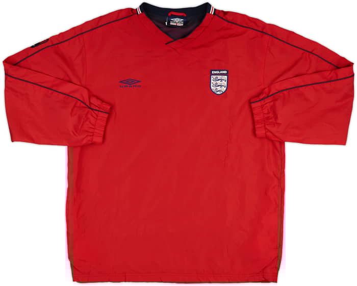 2002-04 England Umbro Drill Top - 10/10 - (S)