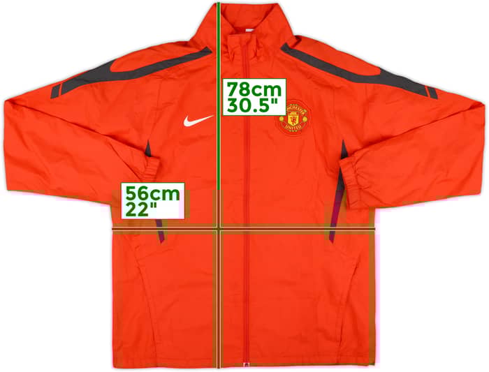 2010-11 Manchester United Nike Track Jacket - 7/10 - (M)