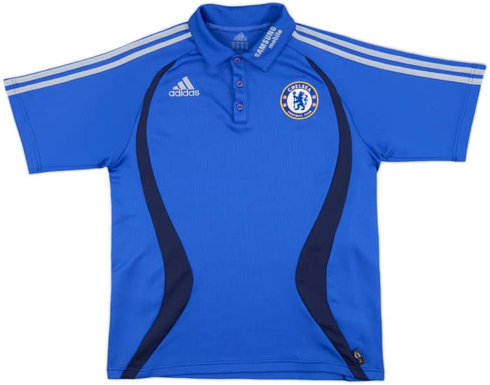 2006-07 Chelsea adidas Polo Shirt - 8/10 - (M)