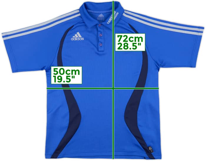 2006-07 Chelsea adidas Polo Shirt - 8/10 - (M)