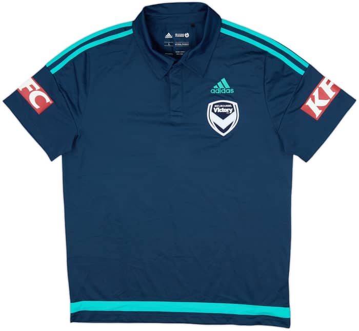 2016-17 Melbourne Victory adidas Polo Shirt - 10/10 - (L)