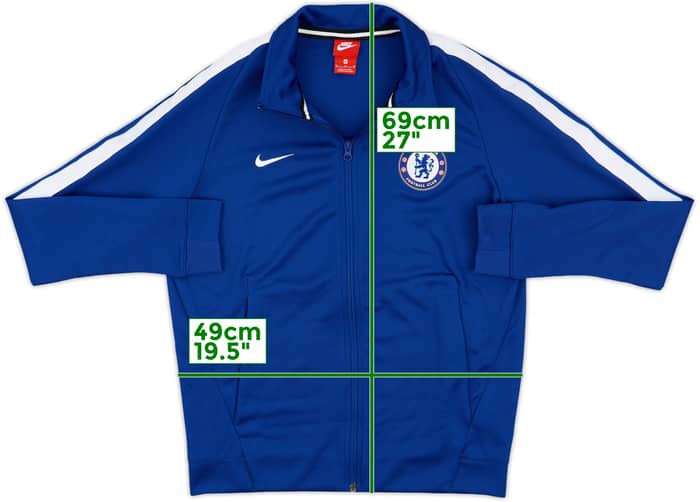 2017-18 Chelsea Nike Track Jacket - 10/10 - (M)