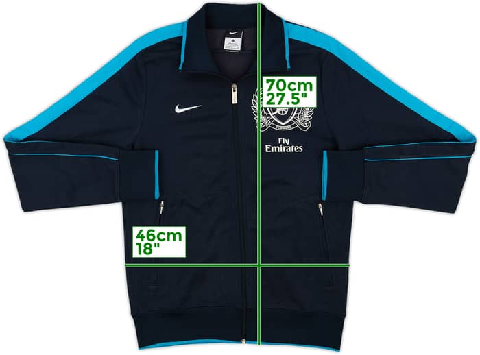 2011-12 Arsenal Nike Track Jacket - 9/10 - (S)
