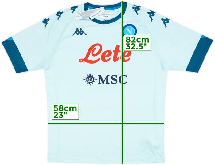 2020-21 Napoli Away Shirt (XXL)